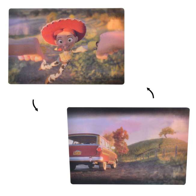 Postal lenticular de Jessie de Toy Story 5