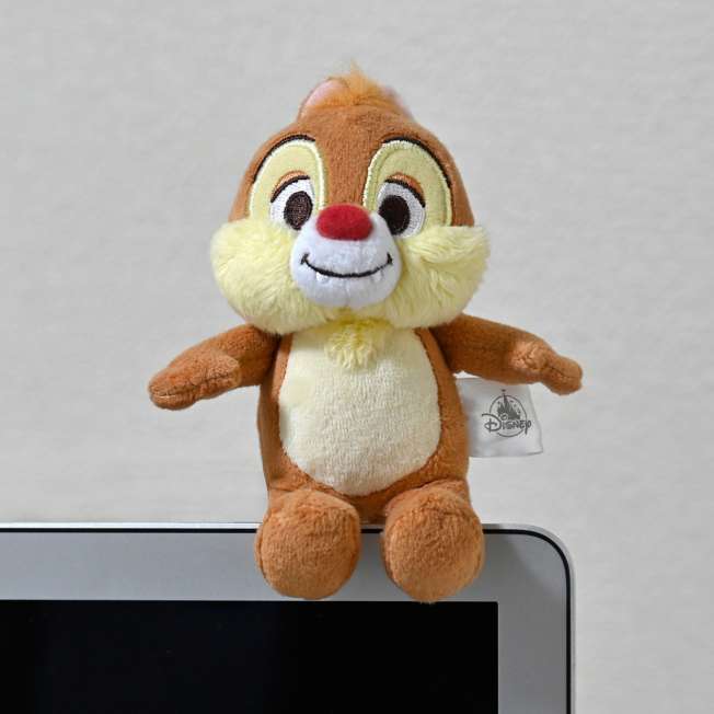 Peluche de Dale tamaño palma