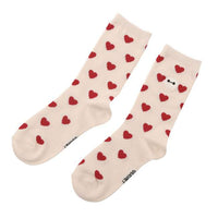 Calcetines de Baymax con corazones y bordado