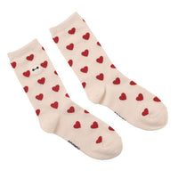 Calcetines de Baymax con corazones y bordado
