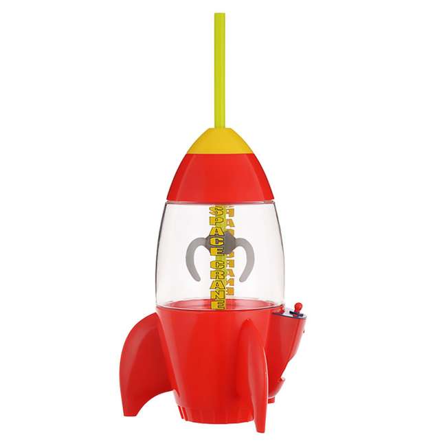 Botella infantil Toy Story con diseño de grúa espacial