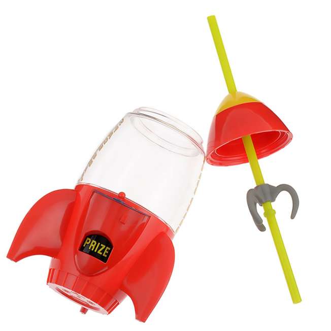 Botella infantil Toy Story con diseño de grúa espacial