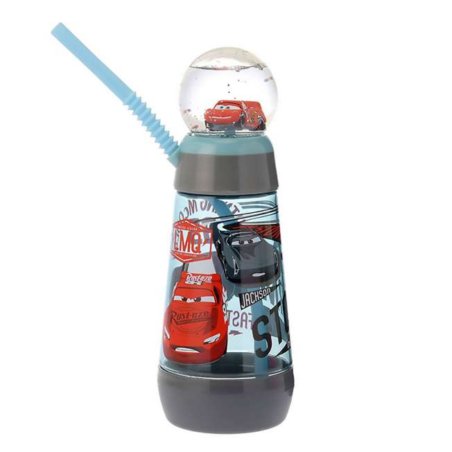 Vaso infantil de Rayo McQueen con bola de nieve