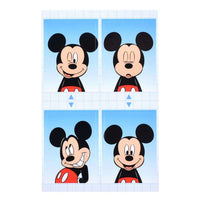 Stickers de Mickey con diseño de foto tipo carnet