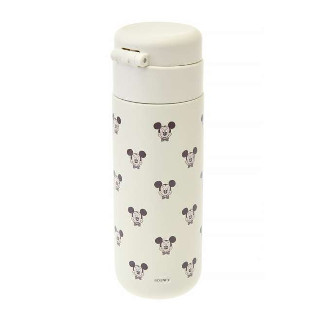 Botella blanca de acero inoxidable de Mickey