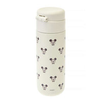 Botella blanca de acero inoxidable de Mickey