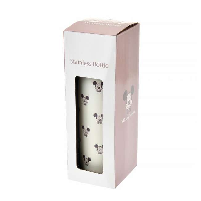 Botella blanca de acero inoxidable de Mickey