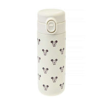 Botella blanca de acero inoxidable de Mickey