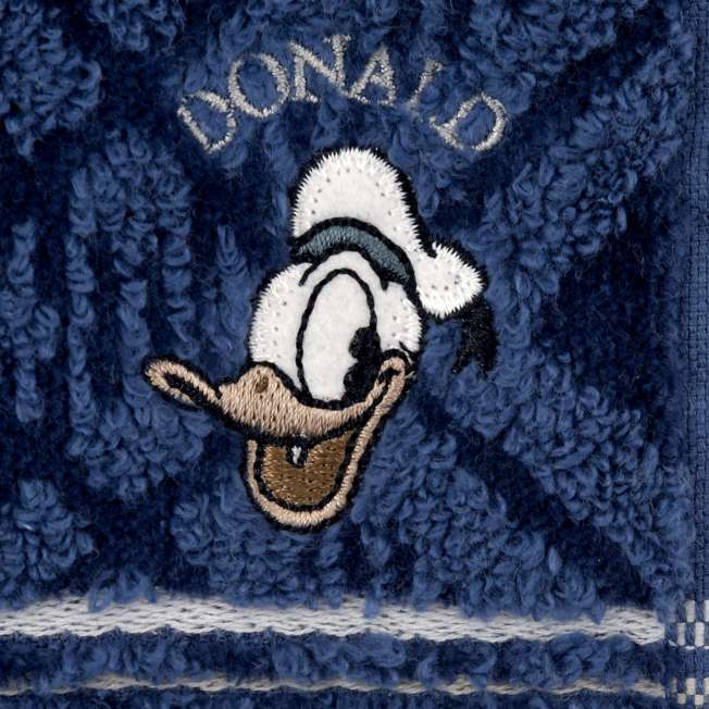 Mini toalla a cuadros del Pato Donald