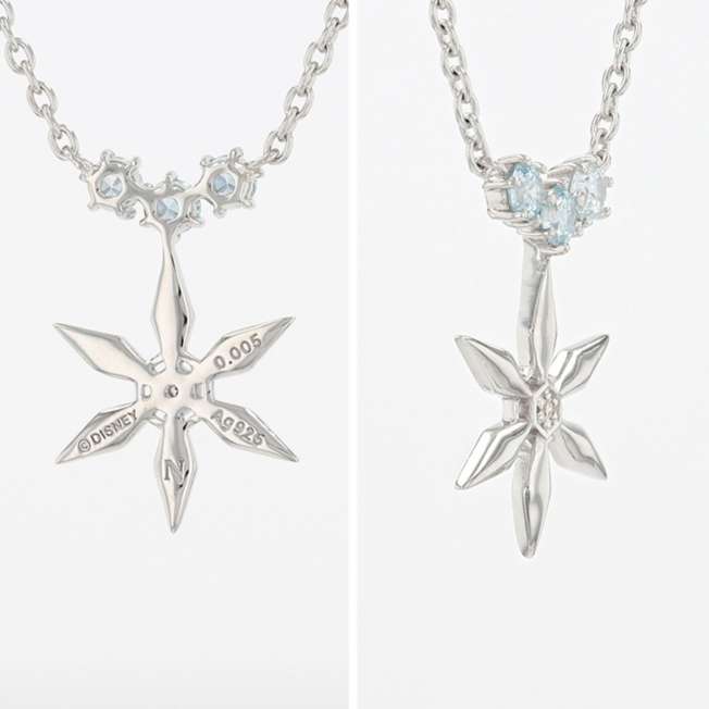 Collar de plata de Elsa con diamante - Frozen