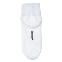 Calcetines cortos blancos de Baymax bordados (23-25 cm)