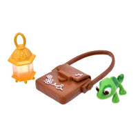 Set de juego mini de Rapunzel y Pascal con estuche