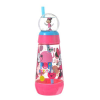 Vaso con bombilla Minnie y esfera de nieve