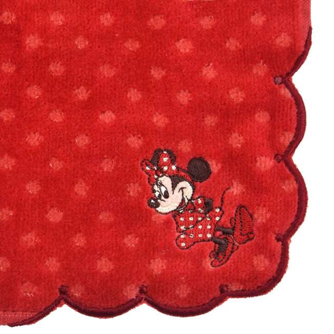 Mini toalla roja de Minnie Mouse - Perfect Fashion
