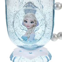 Vaso infantil de Anna y Elsa con asa de perlas
