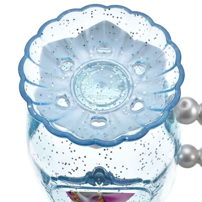 Vaso infantil de Anna y Elsa con asa de perlas