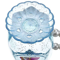 Vaso infantil de Anna y Elsa con asa de perlas