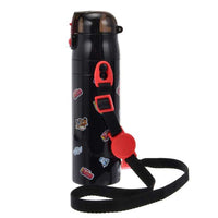 Botella infantil Cars de acero inoxidable, estilo sticker