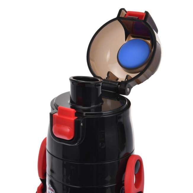 Botella infantil Cars de acero inoxidable, estilo sticker