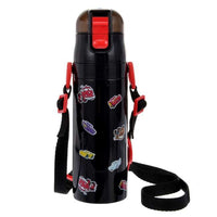 Botella infantil Cars de acero inoxidable, estilo sticker