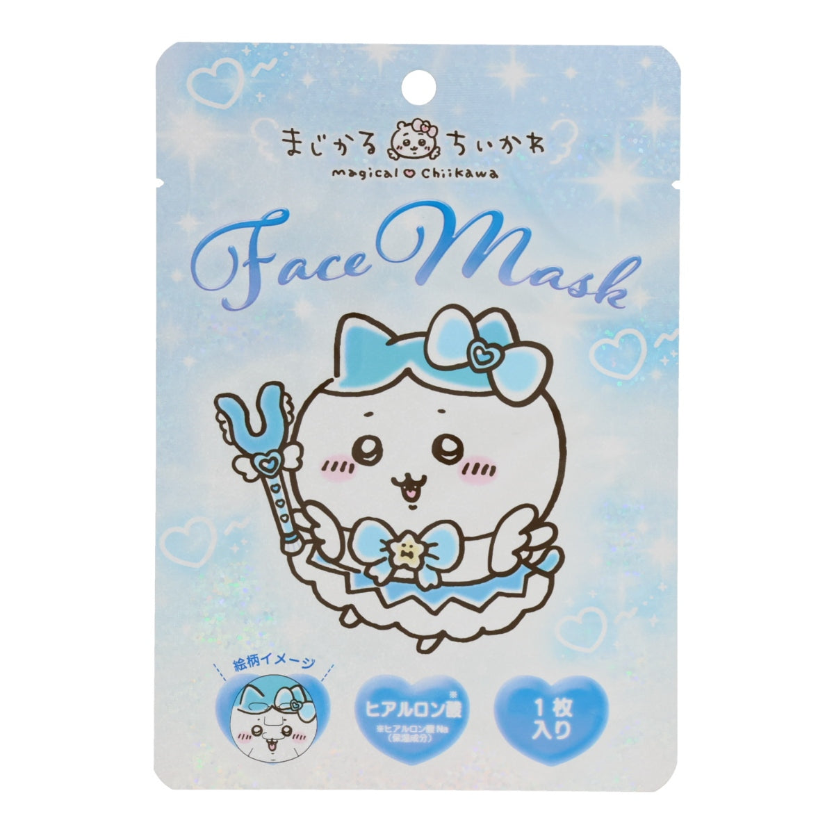 Mascarilla facial Hachiware de Chiikawa