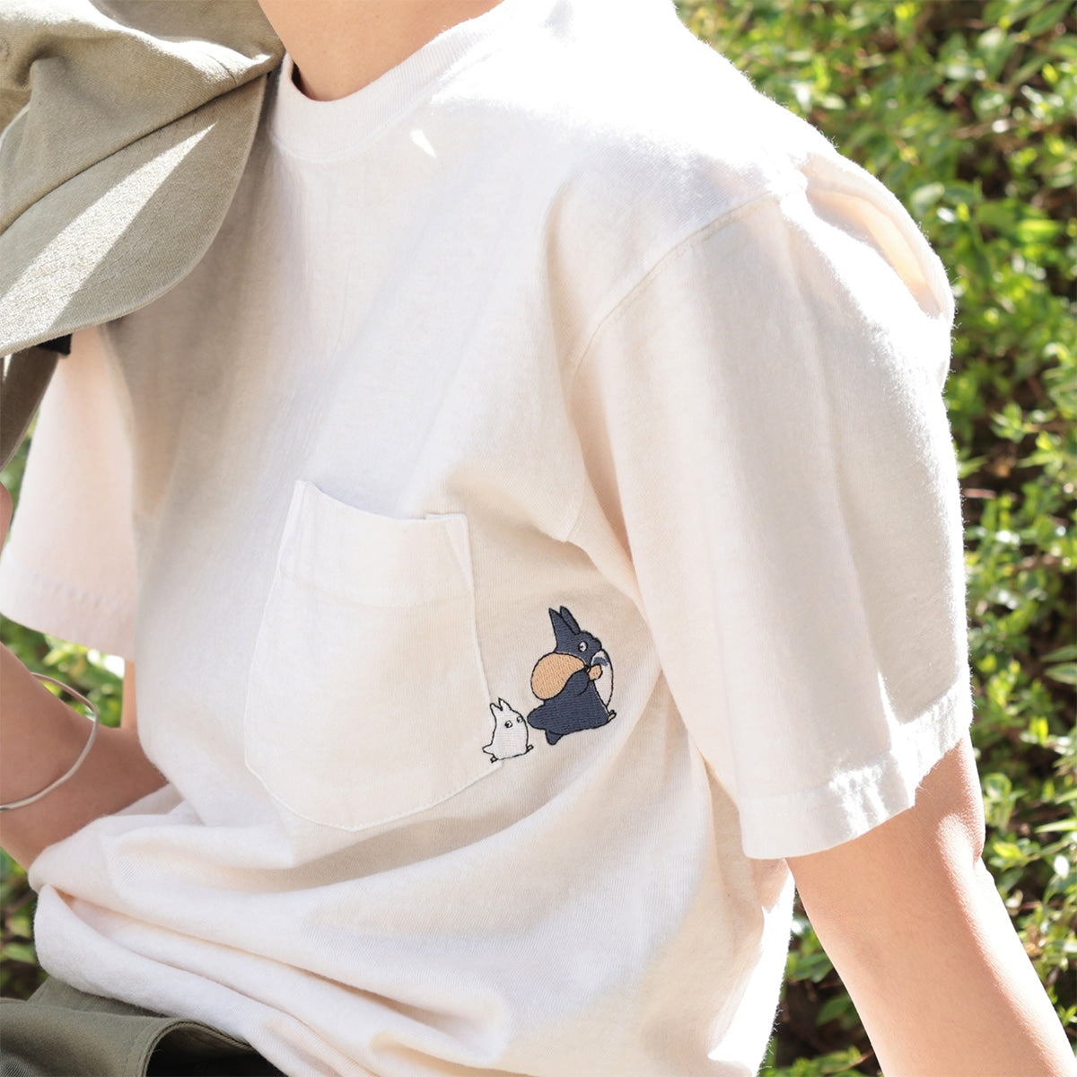 Polera bordada de Totoro | Mi vecino Totoro