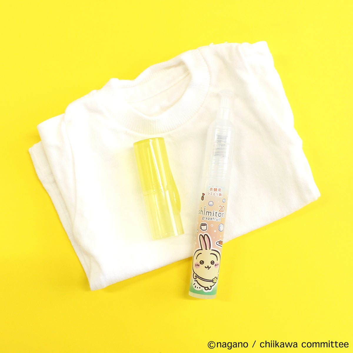 Lápiz quitamanchas Chiikawa de Usagi con aroma a pomelo