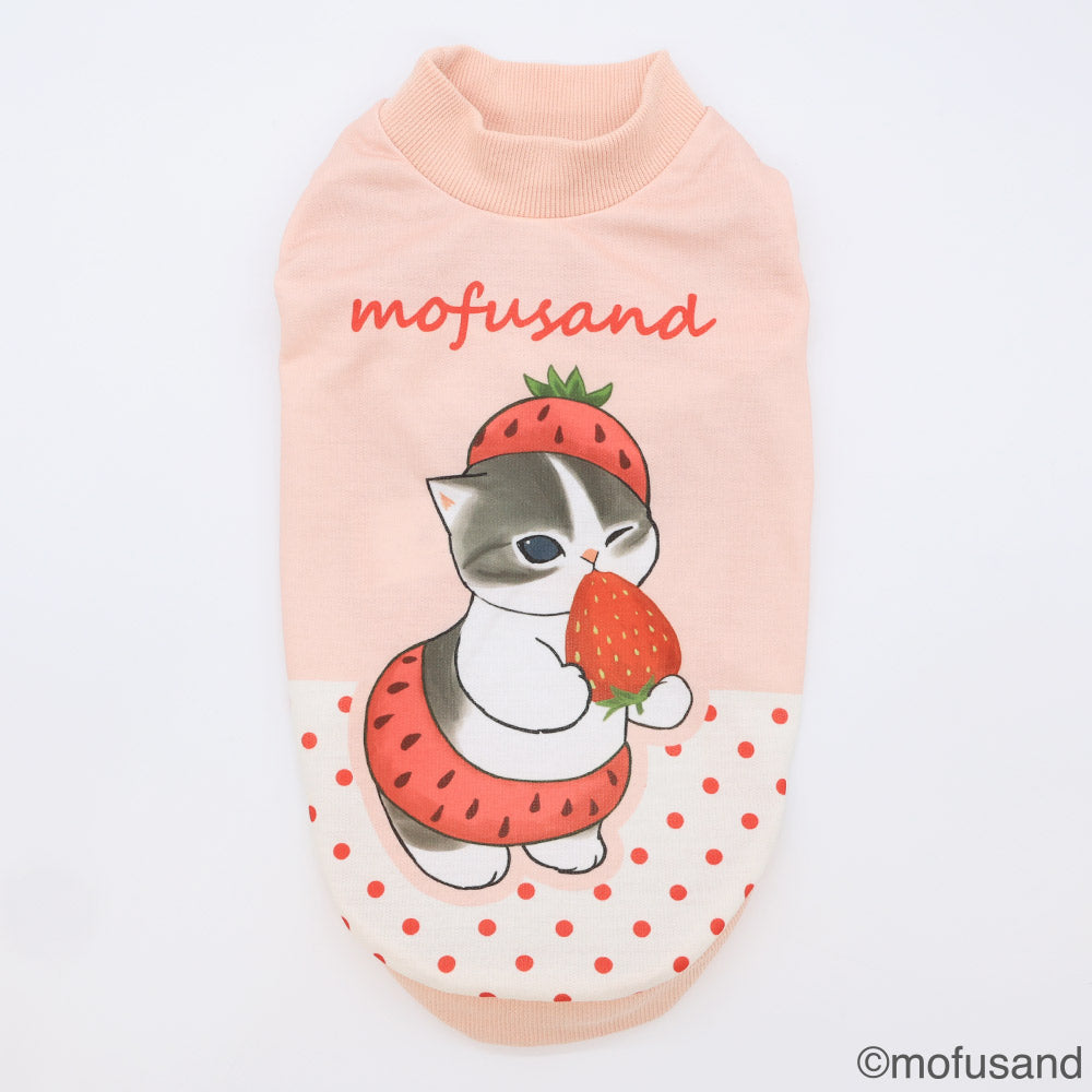 Polerón para mascota Mofusand Gatito Frutilla