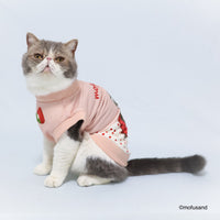 Polerón para mascota Mofusand Gatito Frutilla