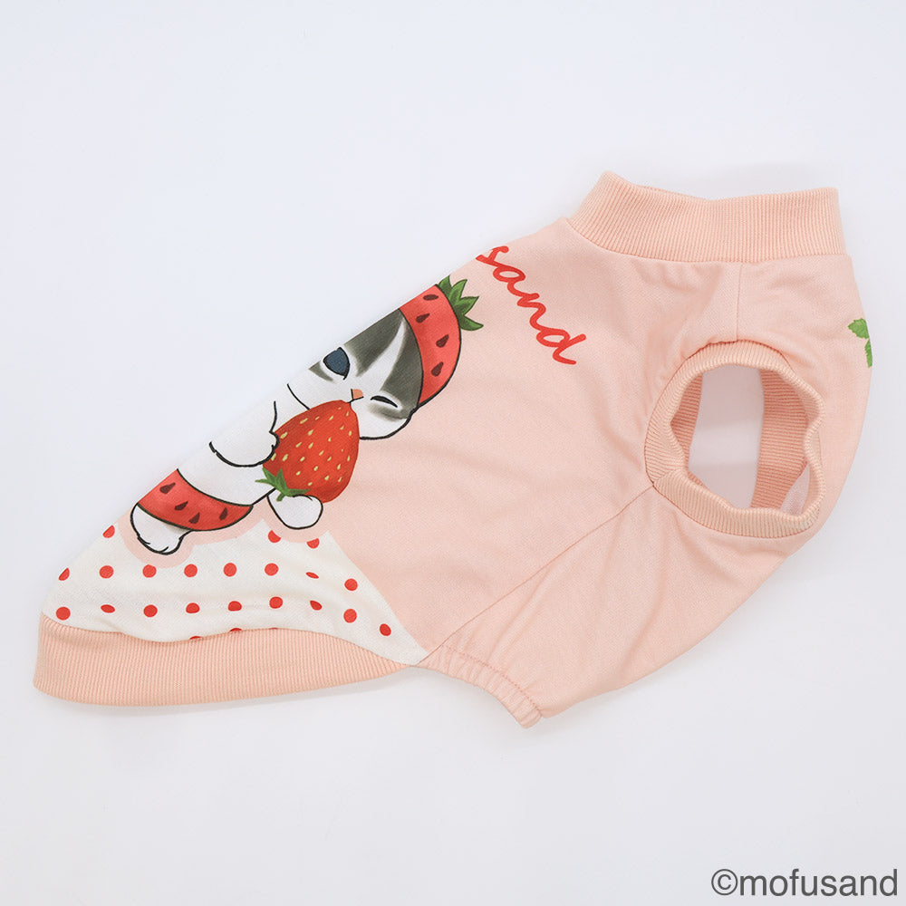 Polerón para mascota Mofusand Gatito Frutilla