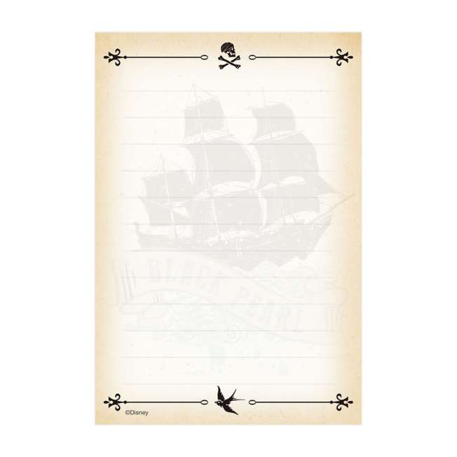 Bloc de notas plegable Piratas del Caribe
