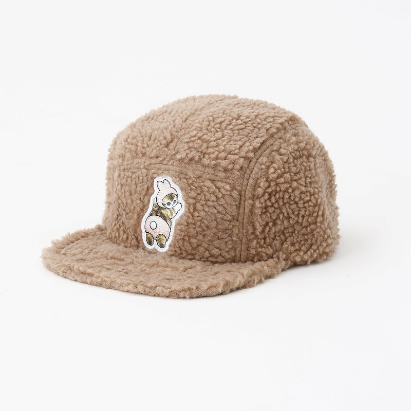 Gorro afelpado mofusand rosado