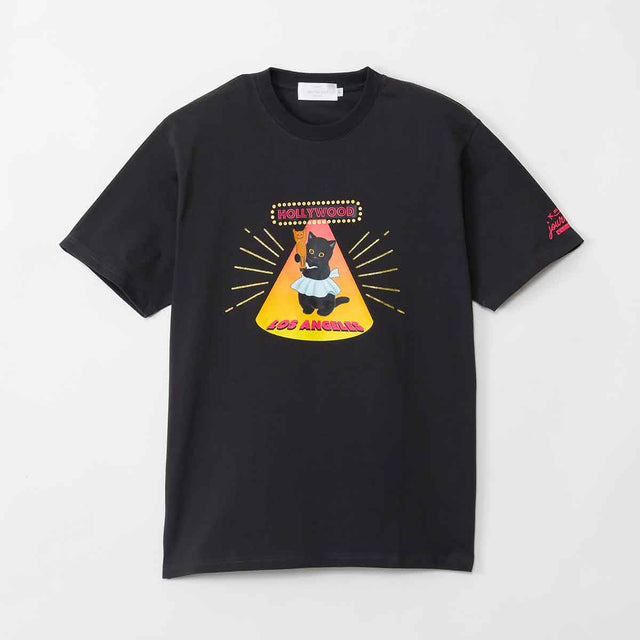 Polera Mofusand Hollywood negra