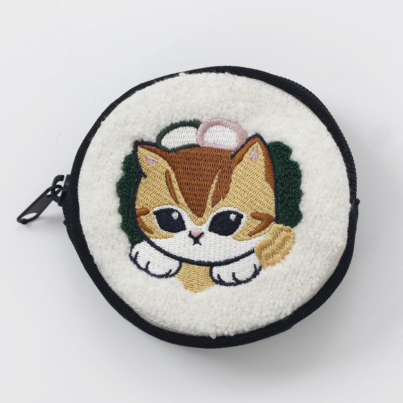 Estuche mofusand con diseño de sushi
