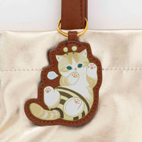 Bolso tote dorado con brillo de mofusand
