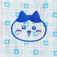 Camisa a cuadros azul de Hachiware - Chiikawa