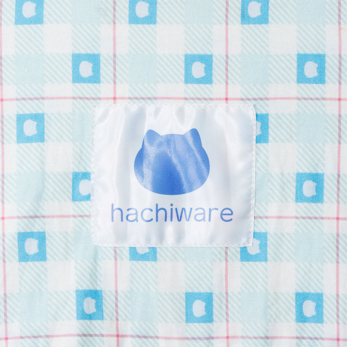Camisa a cuadros azul de Hachiware - Chiikawa