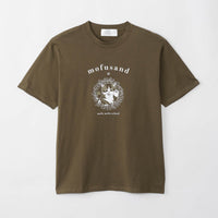 Polera mofusand estilo universitario, verde oliva
