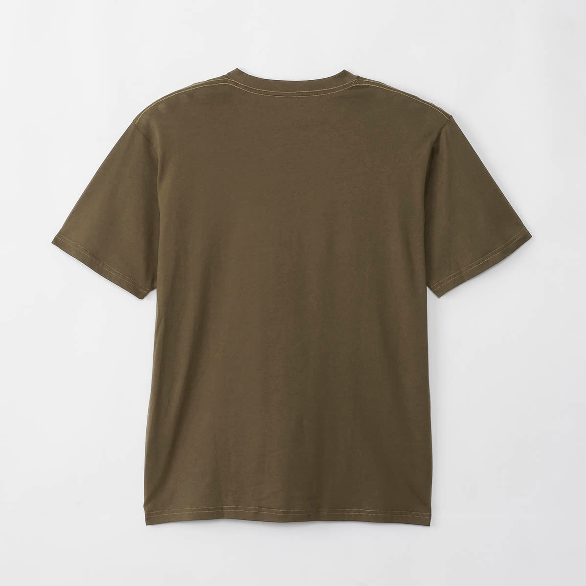 Polera mofusand estilo universitario, verde oliva