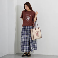Polera Mofusand universitaria del gato frutilla