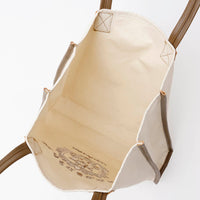 Bolso tote Mofusand con gato abeja, beige arena