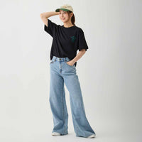 Polera negra mofusand estilo chino con ramen