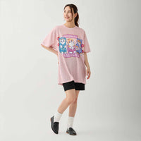 Polera mofusand GAL CAT rosada