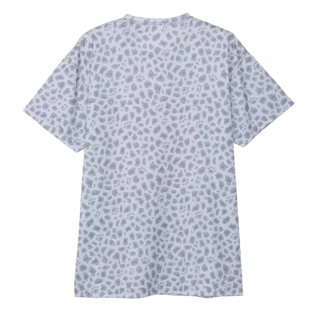 Polera gris Mofusand con gatito estilo gyaru