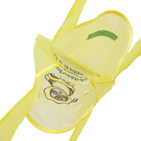 Bolso de organza Mofusand amarillo limón
