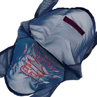 Bolso de organza mofusand con arándanos azul marino
