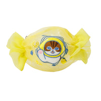 Estuche mofusand amarillo limón