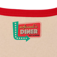 Polera Mofusand NYANBURGERS estilo diner café