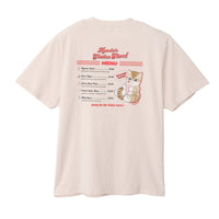 Polera Mofusand Diner Menu color marfil