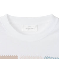 Polera Mofusand Coffee and Donuts blanca
